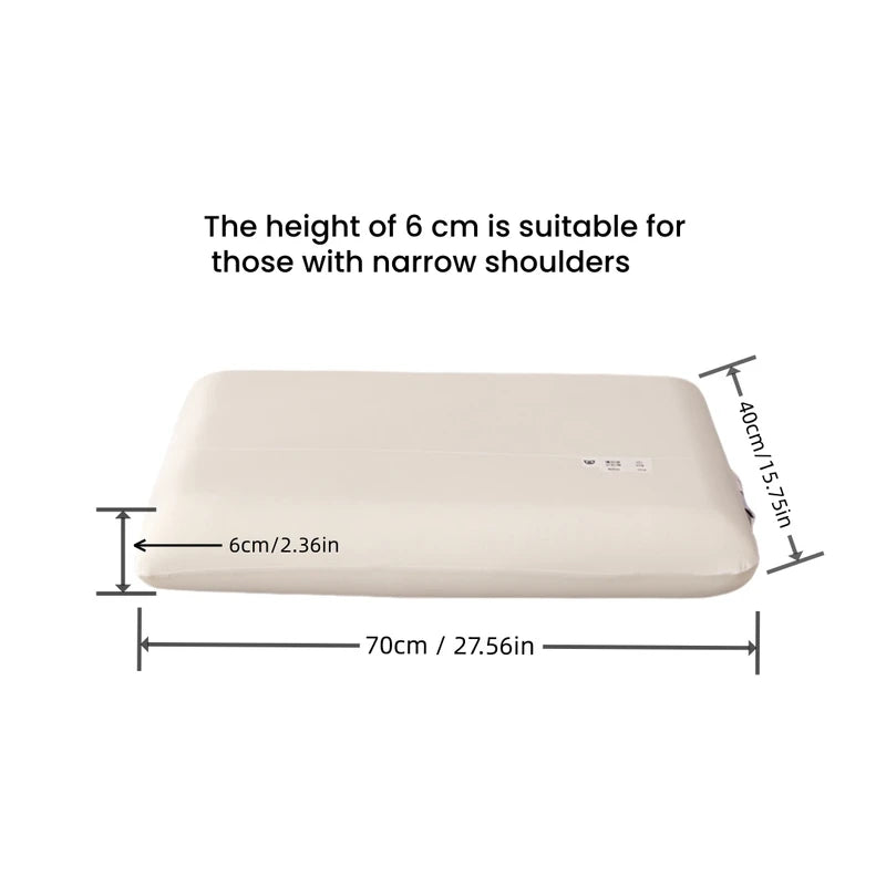 Memory Foam Pillow with Slow Rebound Support - Hotel Quality 50x80cm & More