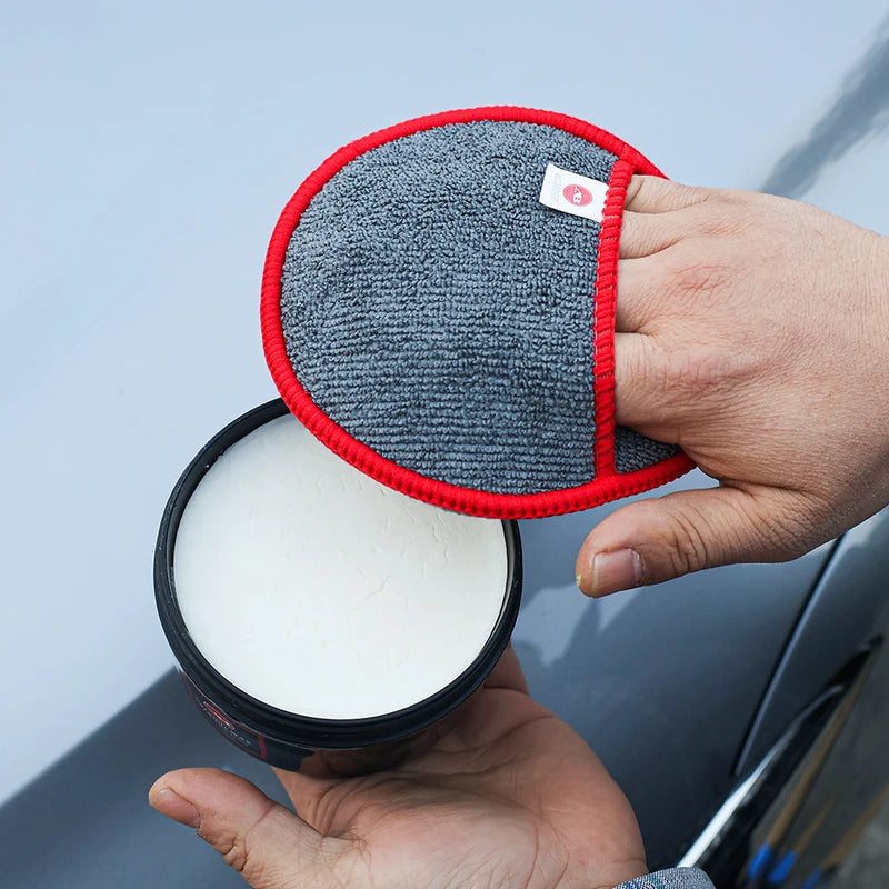 Car Waxing Sponge Applicator Pads 5 Inch Fiber Soft Foam Polishing Pads - AUTOBRIGHT