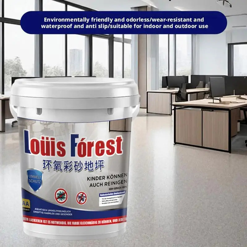 High-Gloss Marble Effect Epoxy Floor Coating Waterproof Garage Paint 500ml
