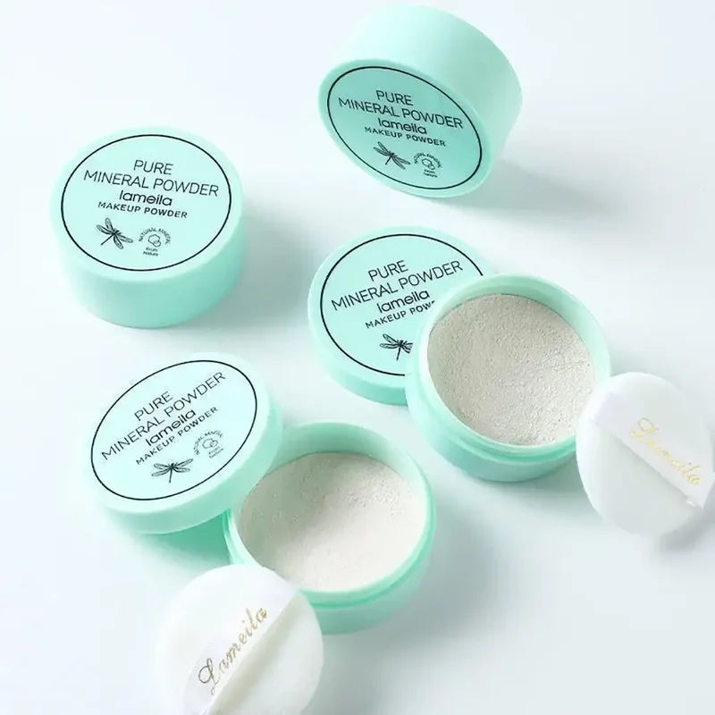 Matte Translucent Setting Powder for Flawless Makeup - Oil-Free & Long-Lasting