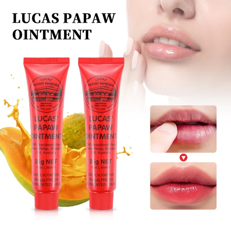 Moisturizing Lip Balm with Papaw Ointment - Hydrating Universal Cream 25g