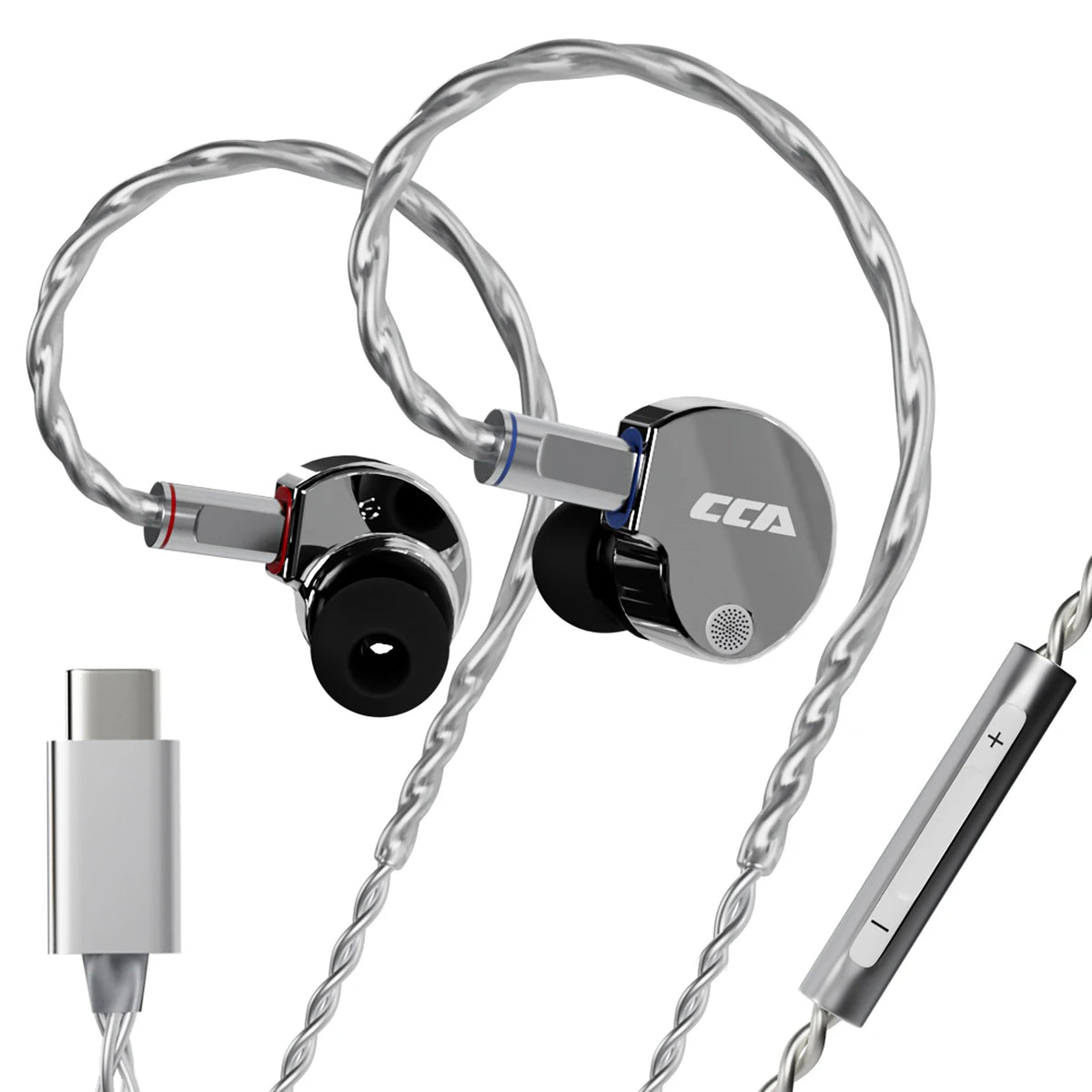 Dual Magnetic In-Ear Earphones with Hi-Fi Sound for Gaming & Music