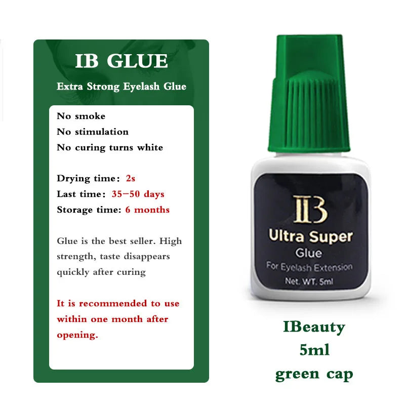 Korean Waterproof Eyelash Extension Adhesive Strong Fast-Dry Glue for Professional Use