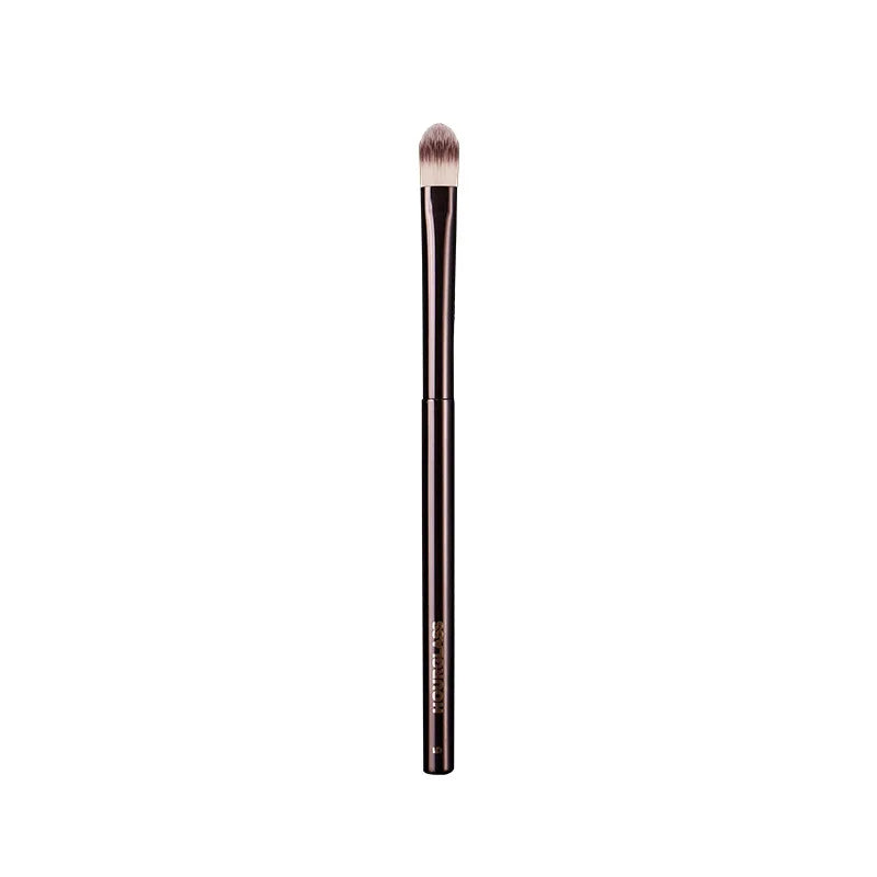 Professional Makeup Concealer Brush with Metal Handle - Eyeshadow & Nose Detail Tool