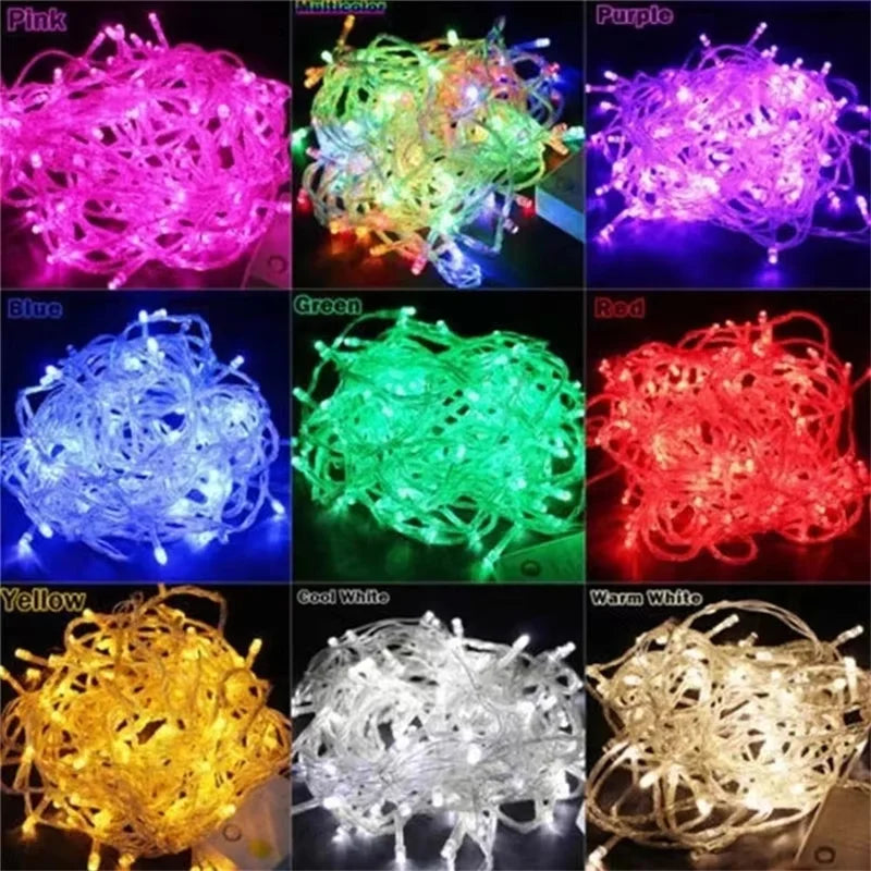 Waterproof Outdoor LED Fairy String Lights 10M-100M for Christmas Wedding Party
