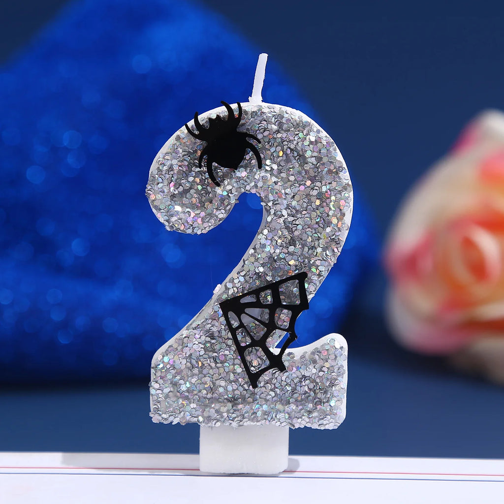 Halloween Digital Candles Set for Creative Birthday Decor - Lucky-Charm