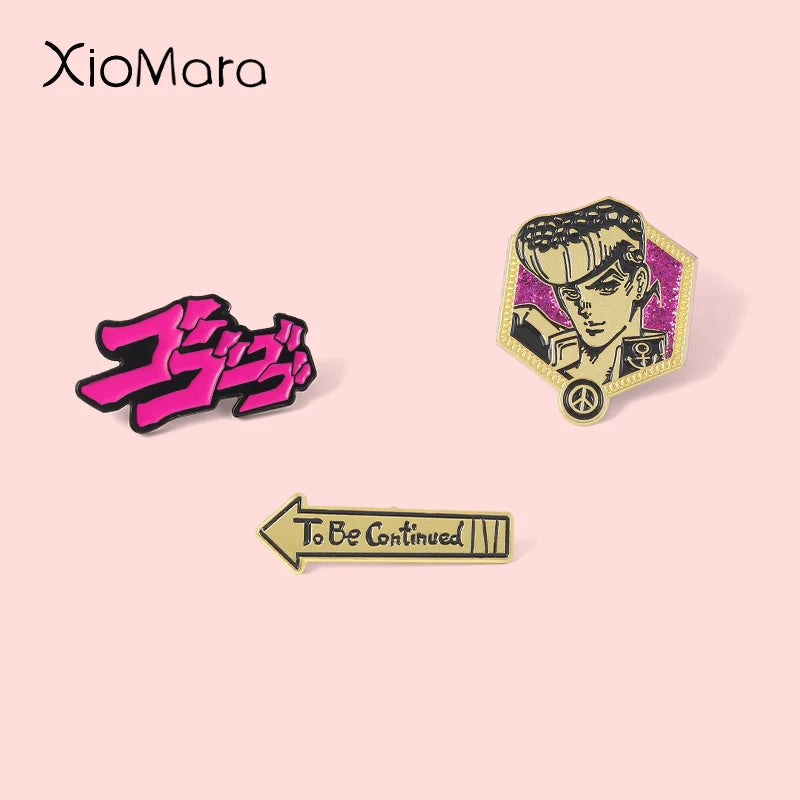 Anime Enamel Pins Custom Brooches Lapel Badges for Fans & Gifts