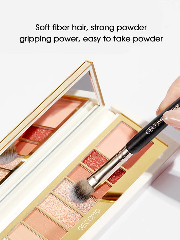 Double-Headed Eyeshadow Makeup Brush for Precise Eye Application Soft Hair