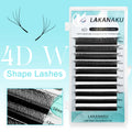 False Eyelash Extensions 3D 4D 5D 6D 7D 8D Volume Lashes - Assorted Colors & Curl Options