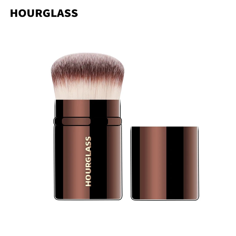 Retractable Blush Brush - Soft Skin-Friendly Fiber Hair Makeup Tool