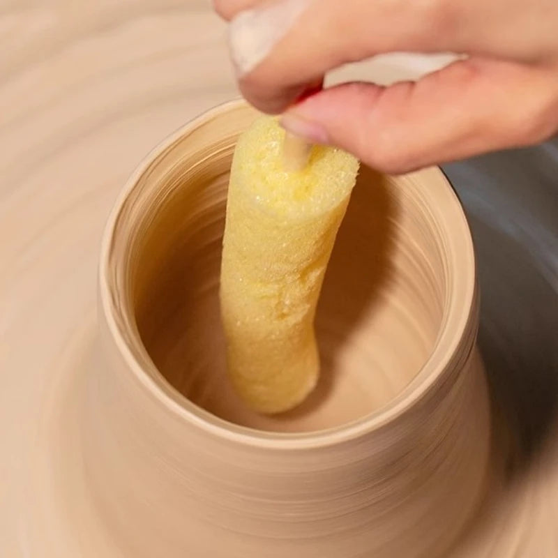 Pottery Pull Blank Water-Absorbing Sponge Stick for Ceramic Finishing