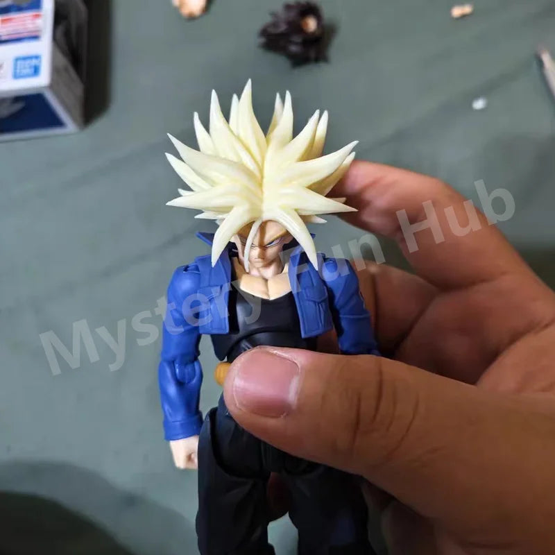 Anime Trunks Vest and Hair Accessory Kit for Future Trunks Cosplay