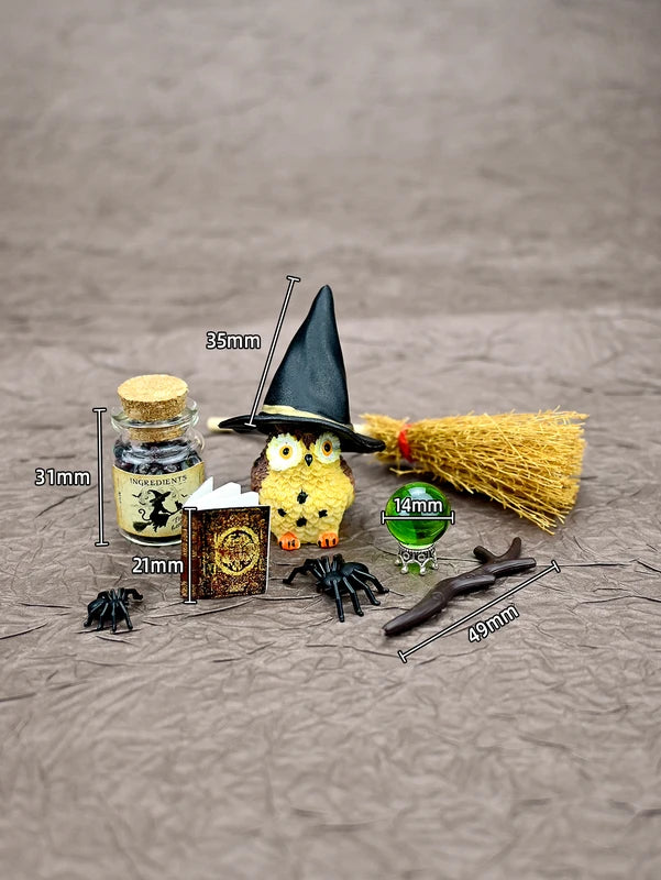 Miniature Magic Stone Ornament for Dollhouse & Micro-Landscape Decor - Holiday Gift