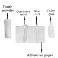 Halloween Fake Teeth Denture Adhesive Set Non-Toxic Vampire Cosplay Glue