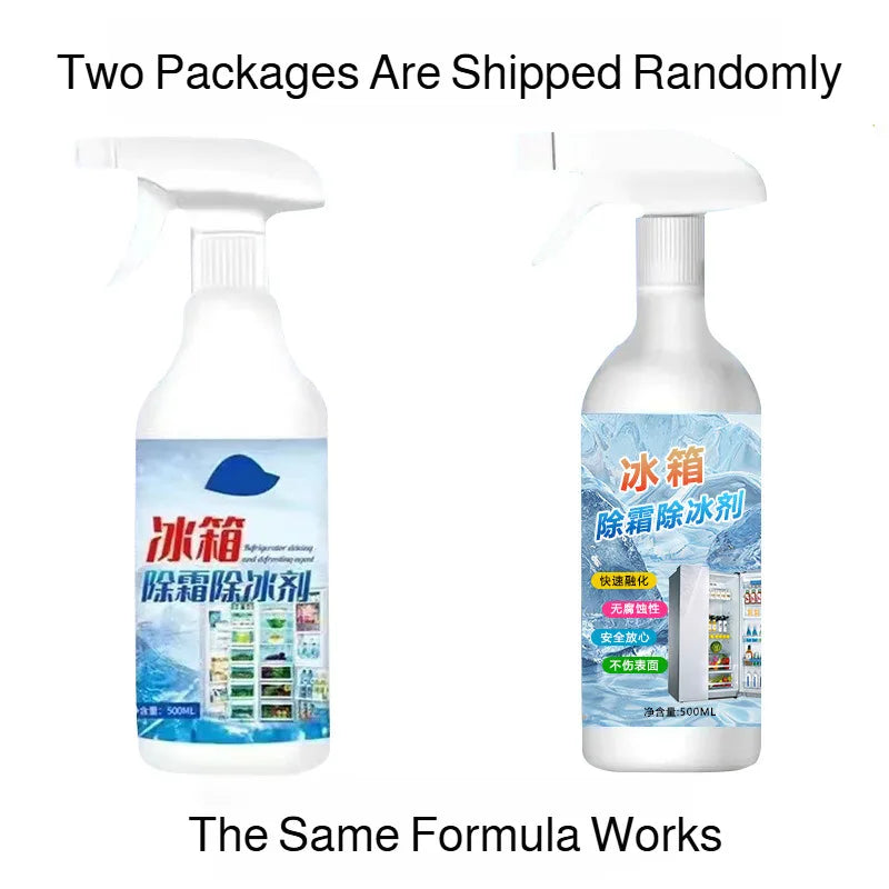 Fast-Acting Refrigerator Defrost Spray 500ml - Ice Melt & Frost Remover