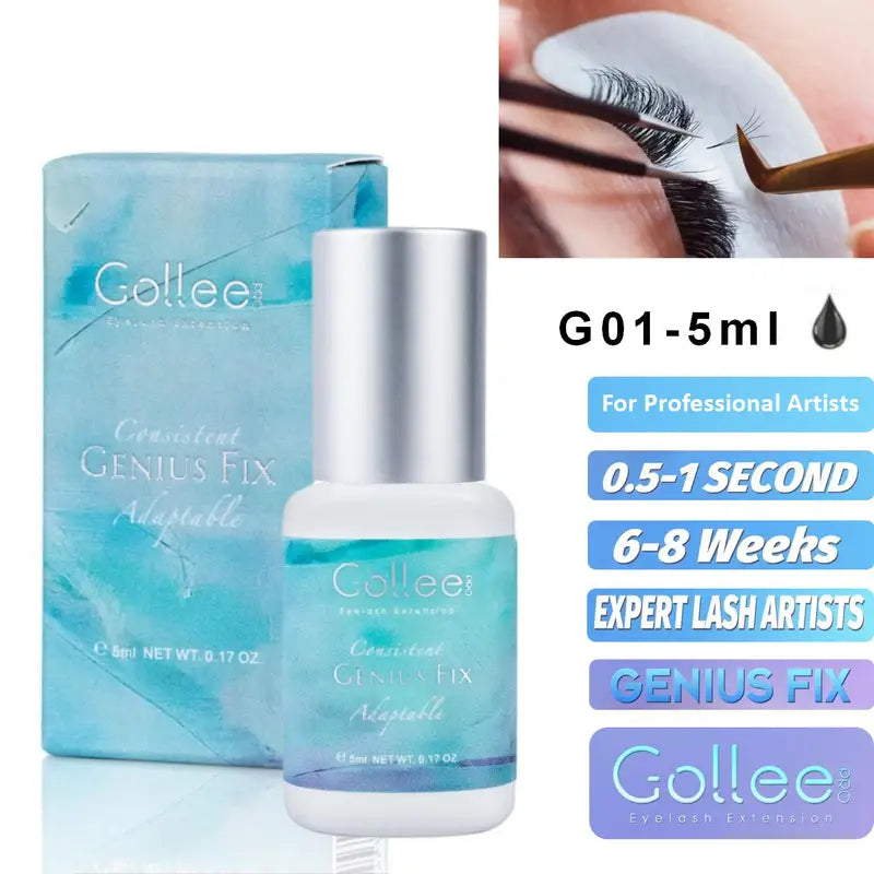 Fast Drying Eyelash Extension Glue 0.5-3 Sec Waterproof Lash Adhesive