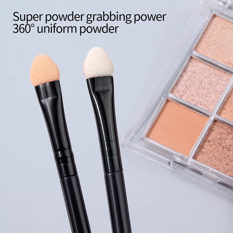 6/10/15PCS Soft Makeup Sponge Eyeshadow Brush Set Double-Sided Blenders