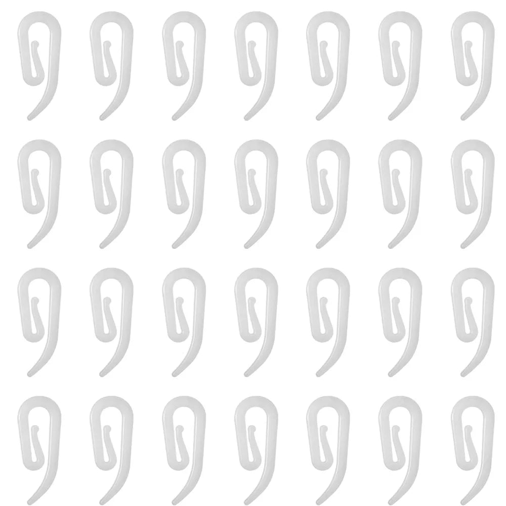 50-200PCS Curtain Hanging Hooks Ring for Window Drape Accessories