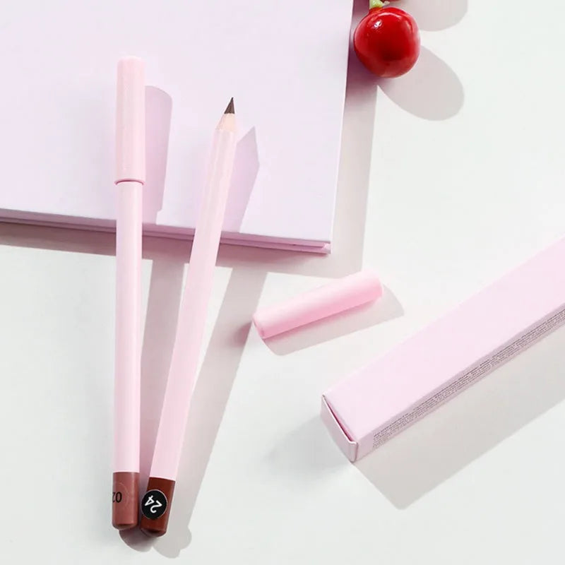 Waterproof Lip Liner Pencil - Long Lasting, Vegan, Multi-Color Options