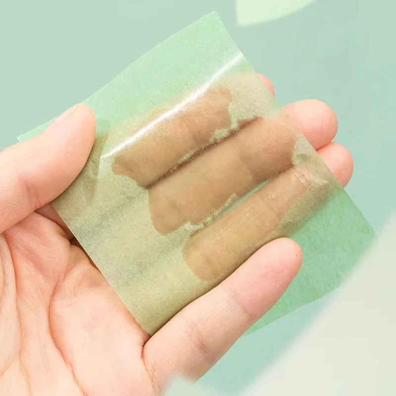 Facial Oil Absorbing Paper Sheets 100pcs Face Oil Control Blotting Sheets Skin Care