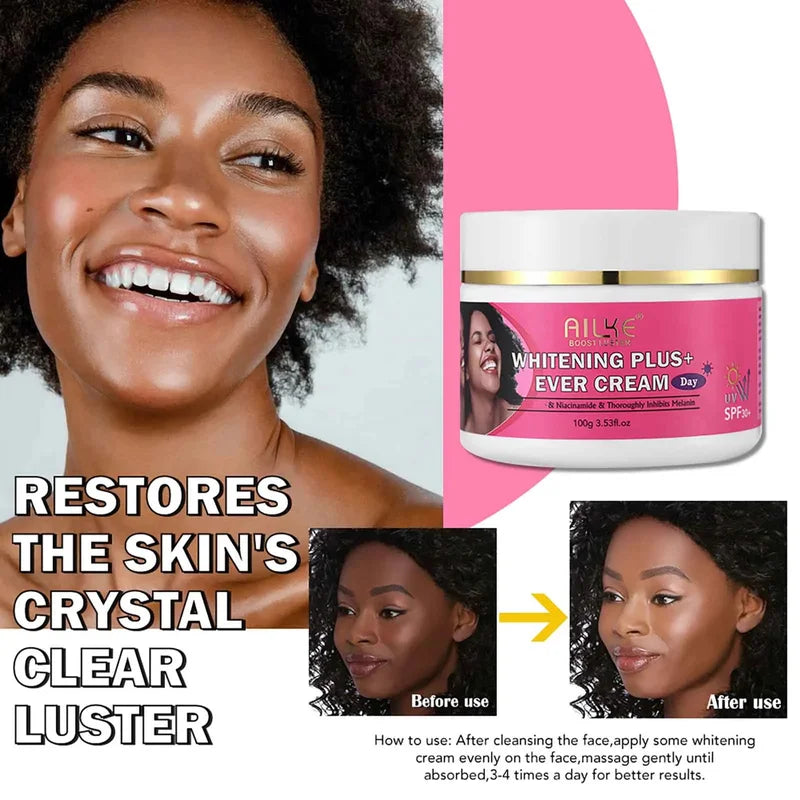 Natural Skin Brightening Set for All Skin Types - Acne, Dark Spots, Moisturize, Lighten, Smooth