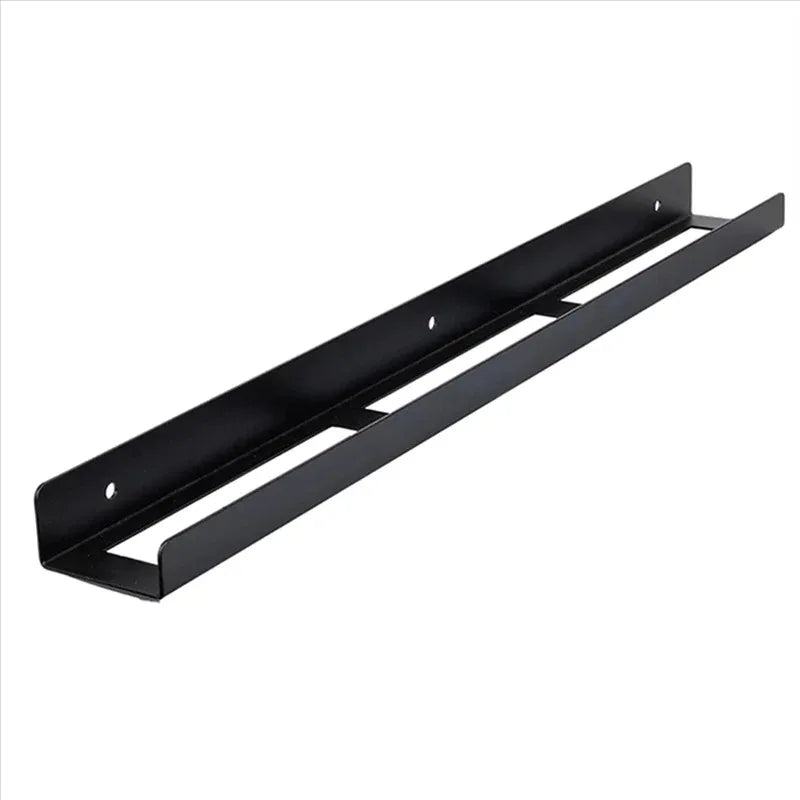 Heavy Duty Metal Spray Bottle Wall Mount Holder - Garage & Workshop Storage Rack