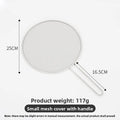 Stainless Steel Splatter Screen Oil-Proof Lid with Spill-Proof Cover for Frying Pan