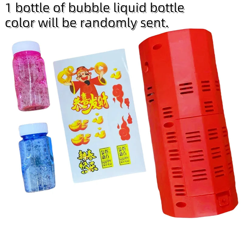 Colorful Bubble Machine for Holiday Parties - Fireworks & Celebration Props