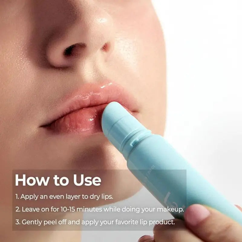 3-in-1 Lip Mask Hydrating Peeling & Nourishing Moisturizer - Cooling & Soothing