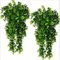 Artificial Vines 2-Pack UV-Resistant Hanging Plants for Indoor & Outdoor Home Decor