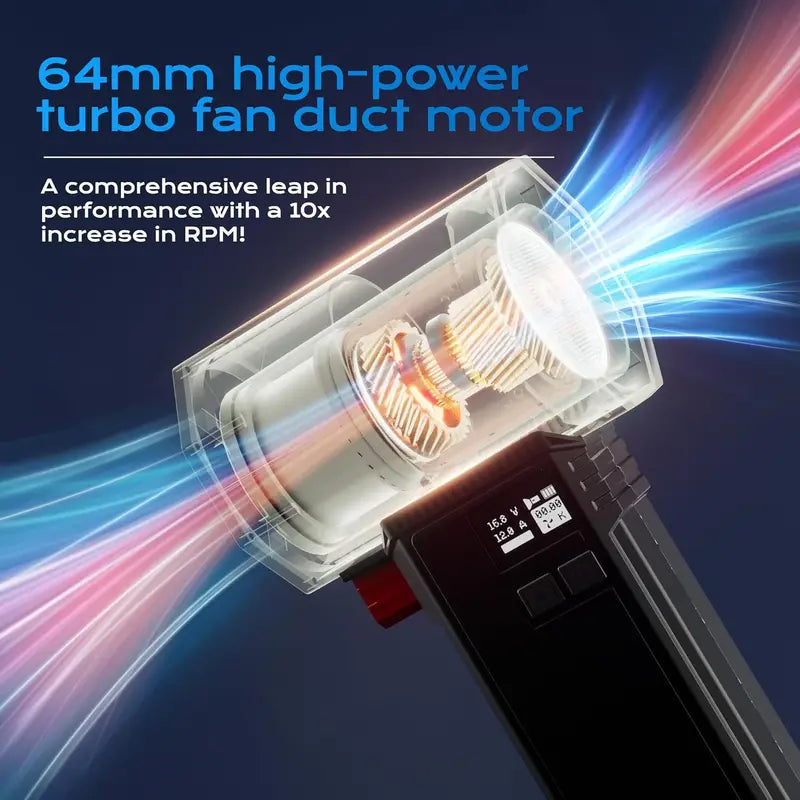 Car Dryer Air Blower Turbo Fan 750W Handheld Jet Fan with Brushless Motor