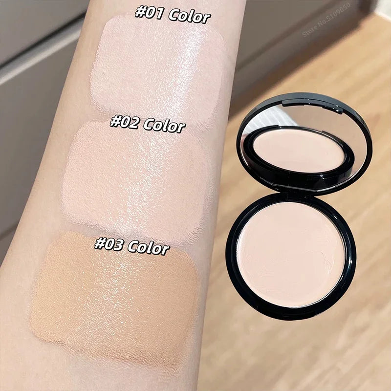 Cream Foundation Palette with Brightening & Moisturizing Finish - Long-lasting Makeup