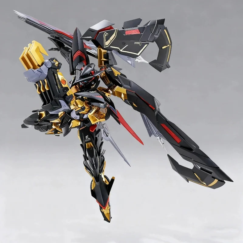 1/144 Astray Gold Frame Model Kit with Flight Pack & Weapons Set - Action Figure Gift