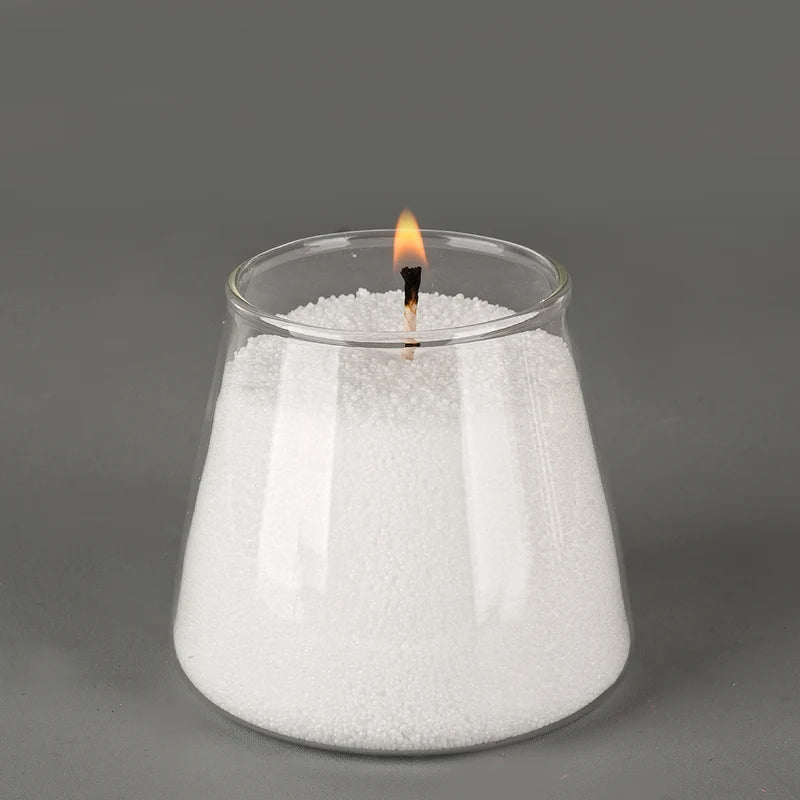500g-1000g Candle Making Wax Kit - Ice Flower, Snowflake & Pearl Candles, DIY Accessories