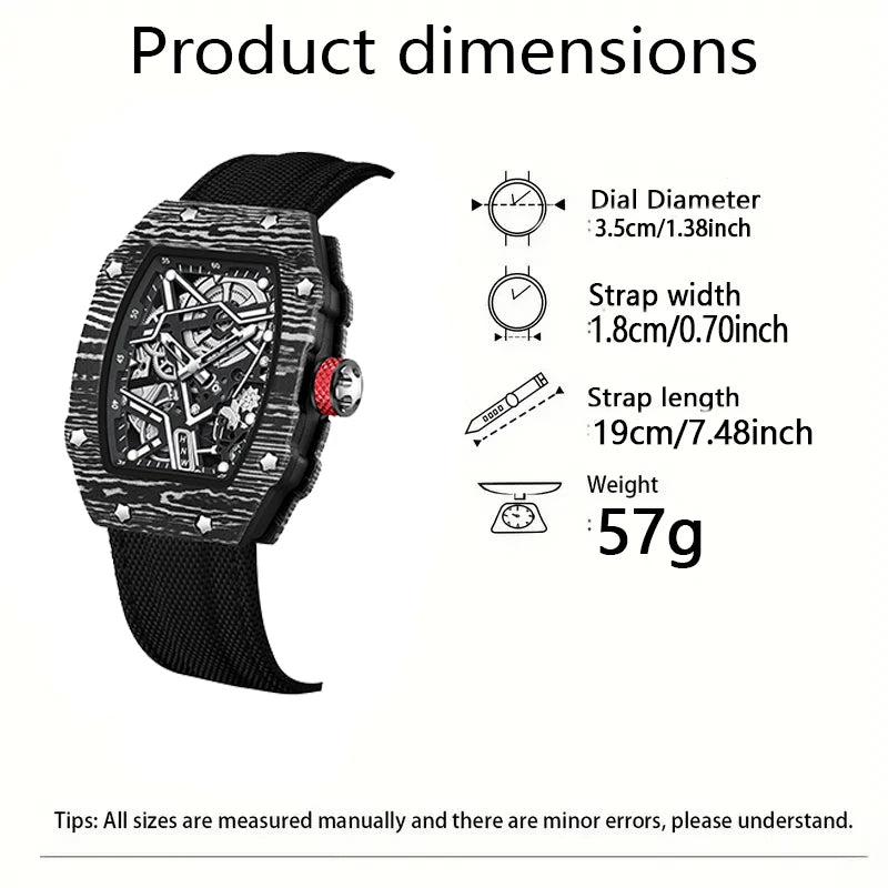 Unisex Ultra-Thin Quartz Watch with Luminous Display and Nylon Strap – Trendy Fashion Accessory for Men and Women