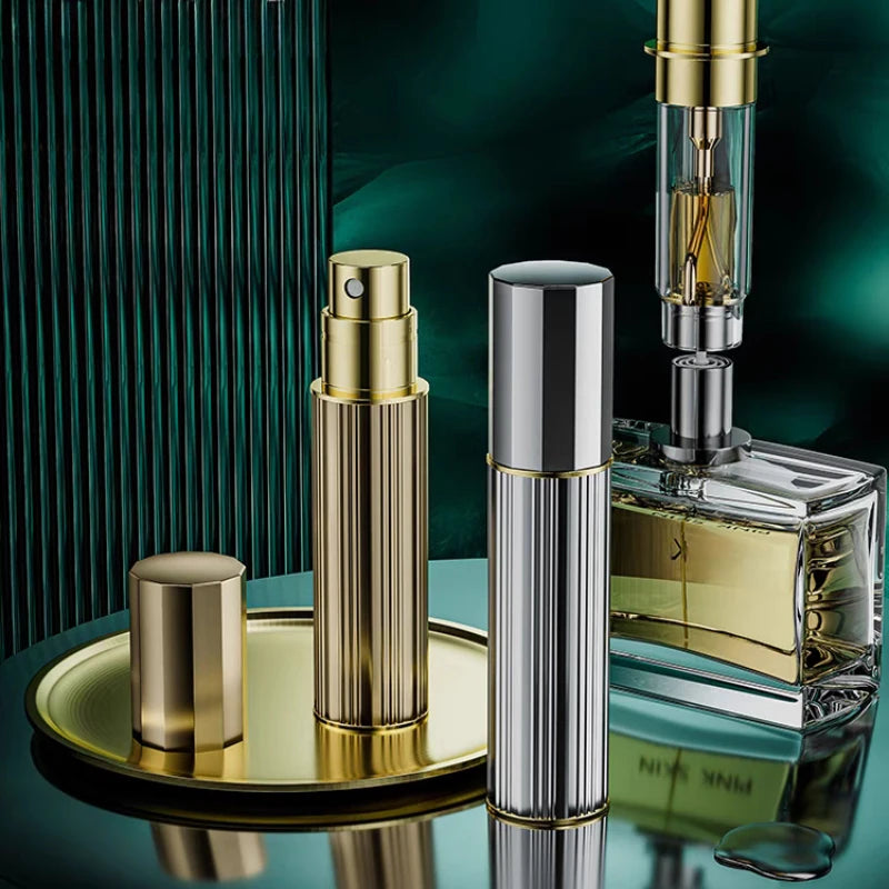 Refillable Mini Perfume Spray Bottles 5ml & 10ml - Portable Cosmetic Atomizer