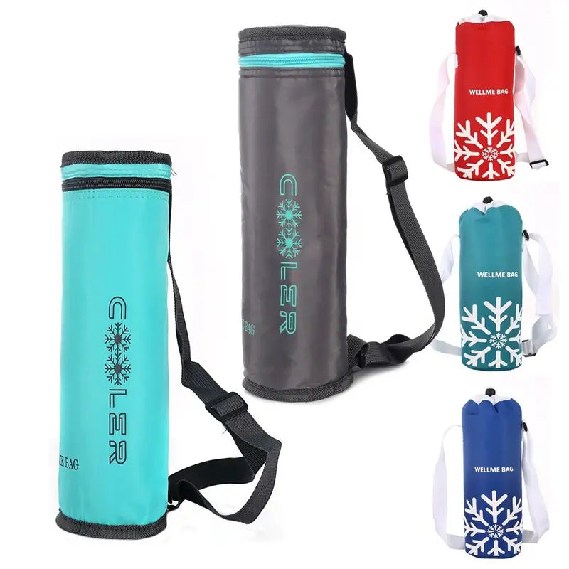 Insulated Waterproof Bottle Cooler Bag with Thermal Protection for Outdoor Travel