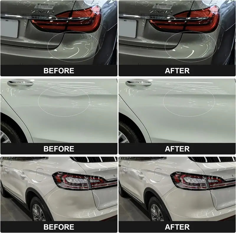 Car Dent Repair Kit - Paintless Body Ding Removal Tools with Suction Cups