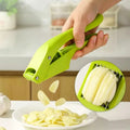 Multifunctional Garlic Press Slicer Mash Tool for Home Cooking