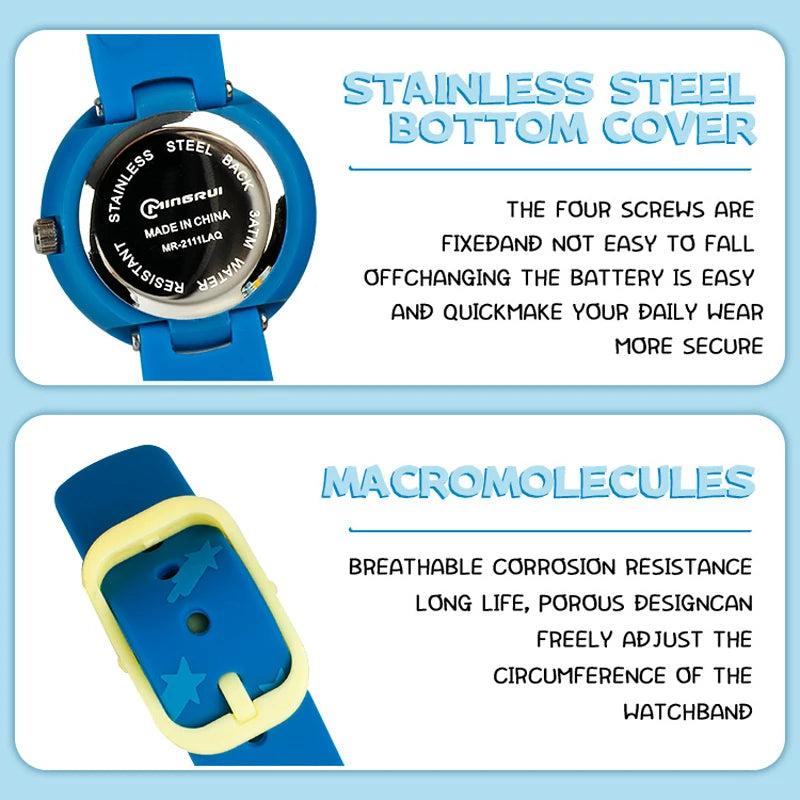 Kids Digital Watch for Boys & Girls - Waterproof Sports Children's Quartz Watch