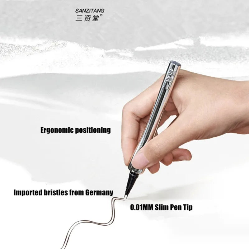 Waterproof Liquid Eyebrow Pencil & Eyeliner - Natural Finish, Long-Lasting, Aegyo-sal Hair Line Pen