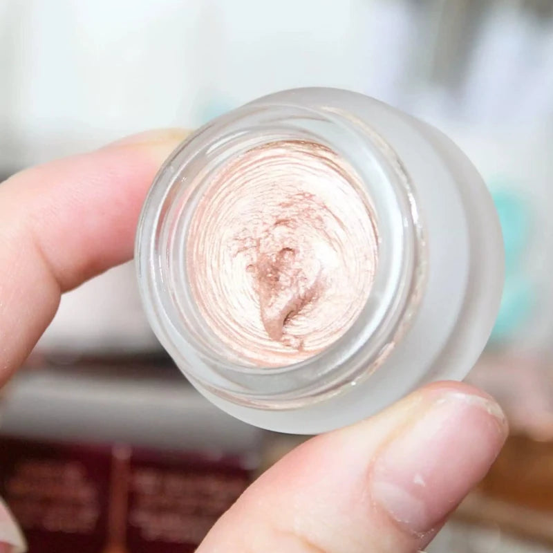 Long-lasting Face Foundation Stick with Highlighter & Blush - Makeup Touch-up Powder Compact