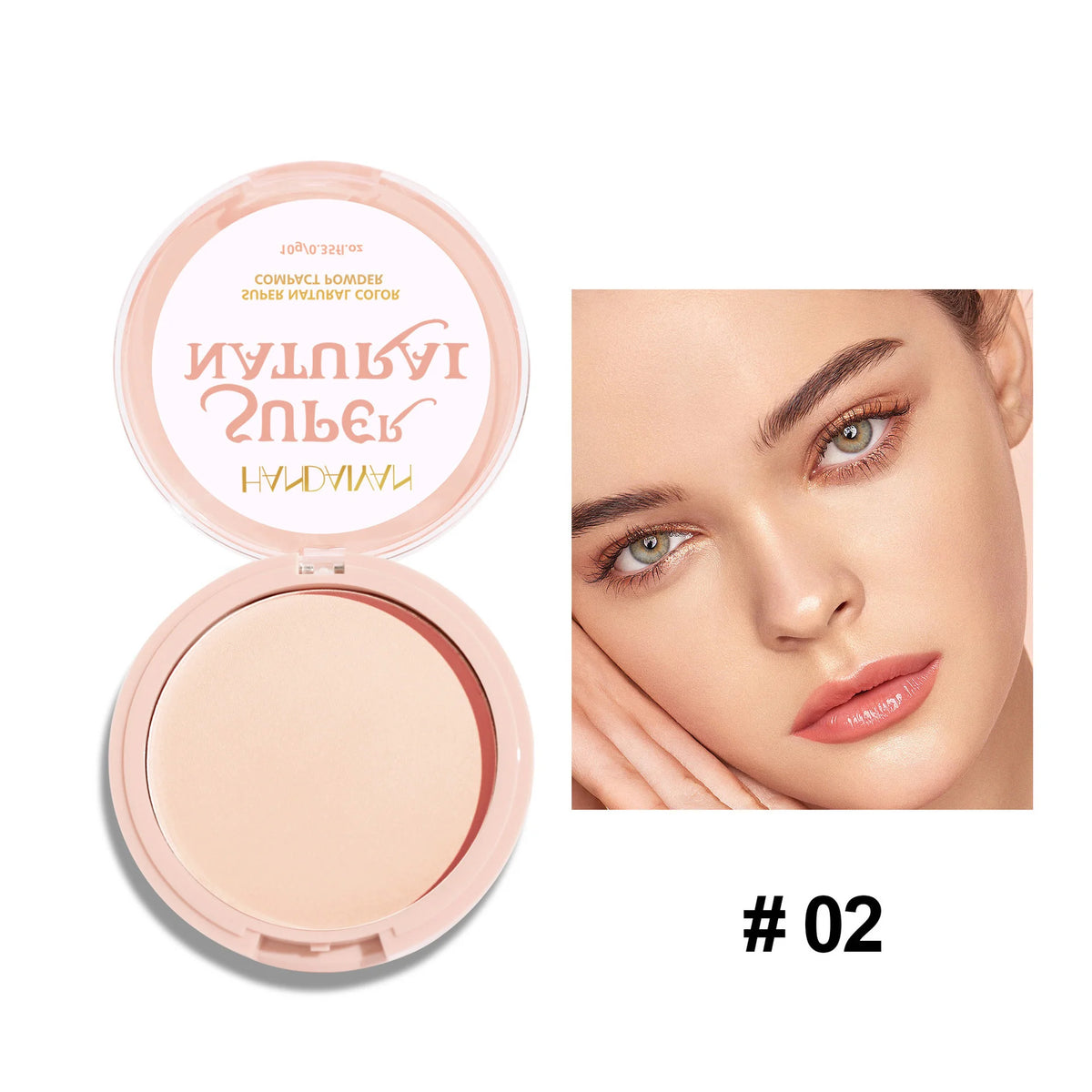 8-Color Matte Face Powder Set - Oil Control Long-Lasting Foundation