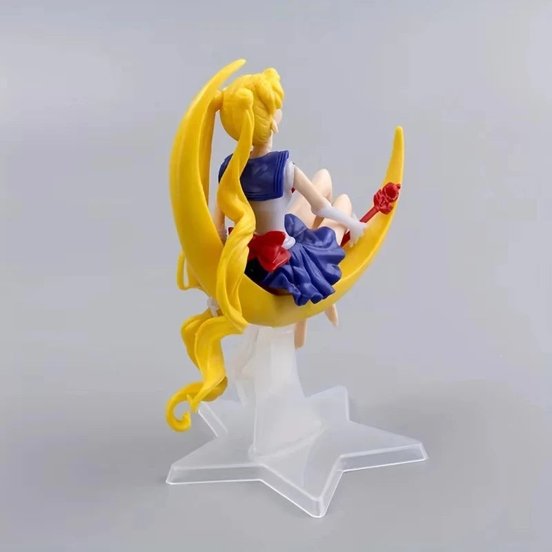 15CM Sailor Moon PVC Doll Action Figure Toy for Cake Decoration & Collectibles