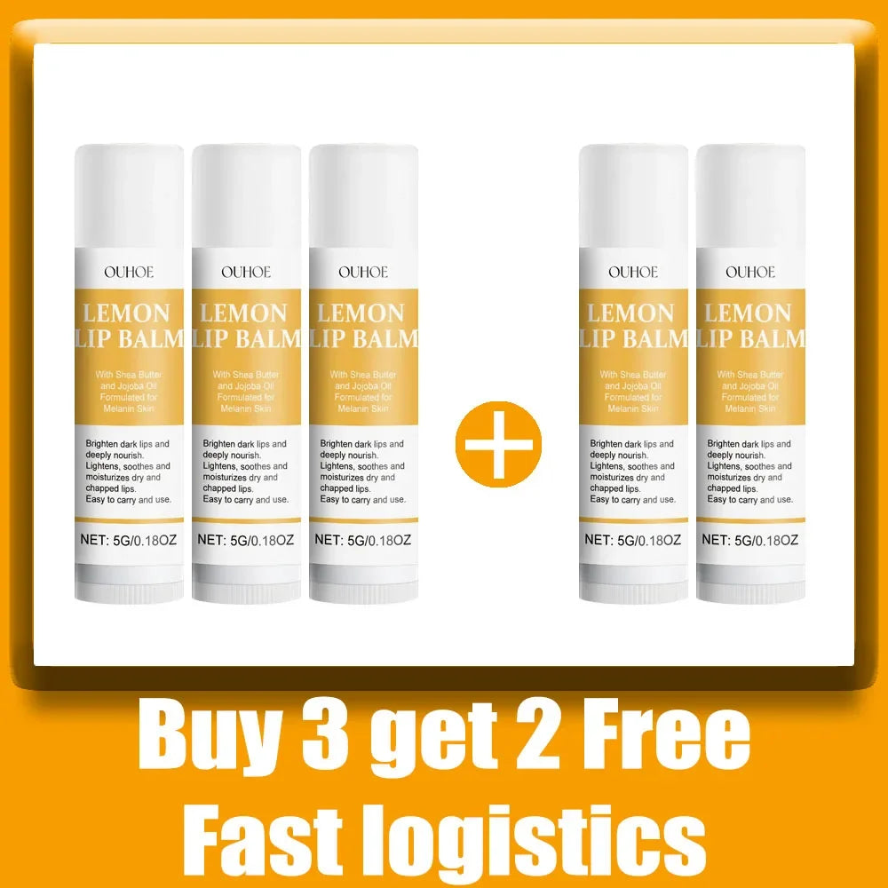Dark Lip Balm Lightening & Moisturizing Lip Oil - Exfoliating & Brightening Korean Care