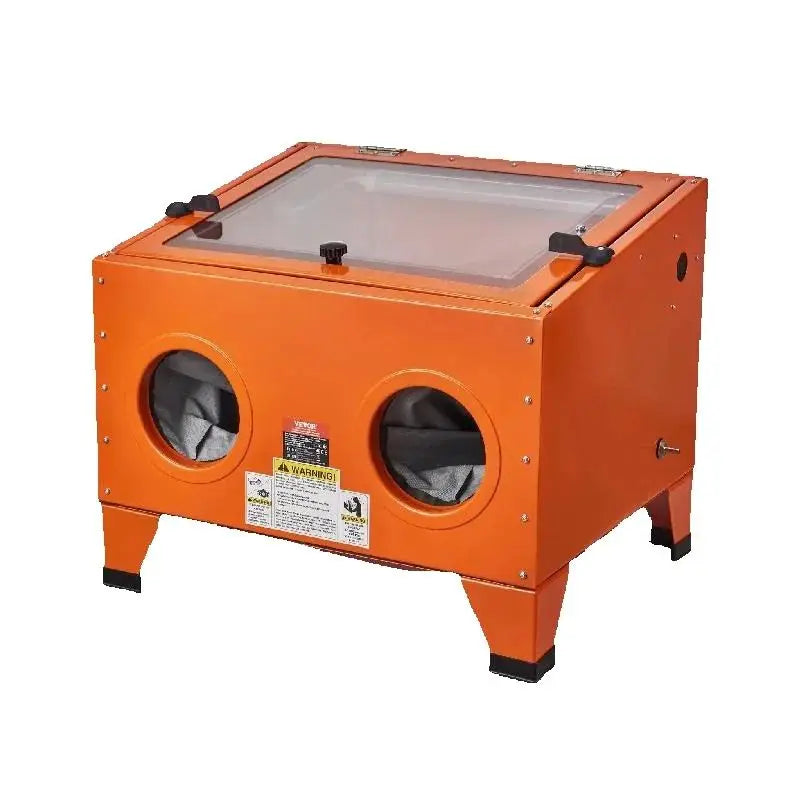 Portable Sandblasting Cabinet 25/40/60 Gallon Benchtop Abrasive Blaster with Gun Nozzles