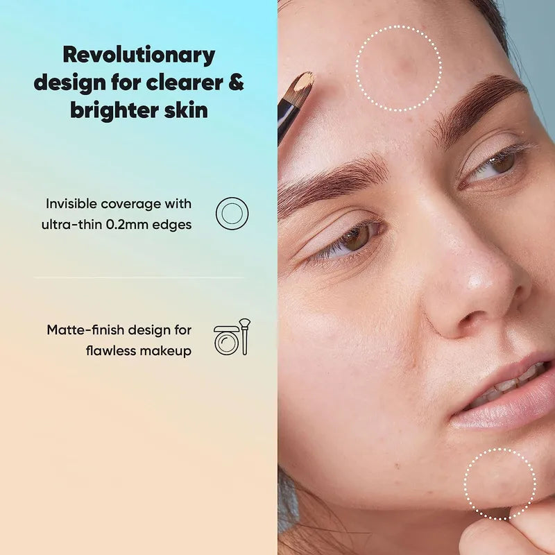 Waterproof Acne Patch Set for Facial Cleansing - Hypoallergenic, All Skin Types