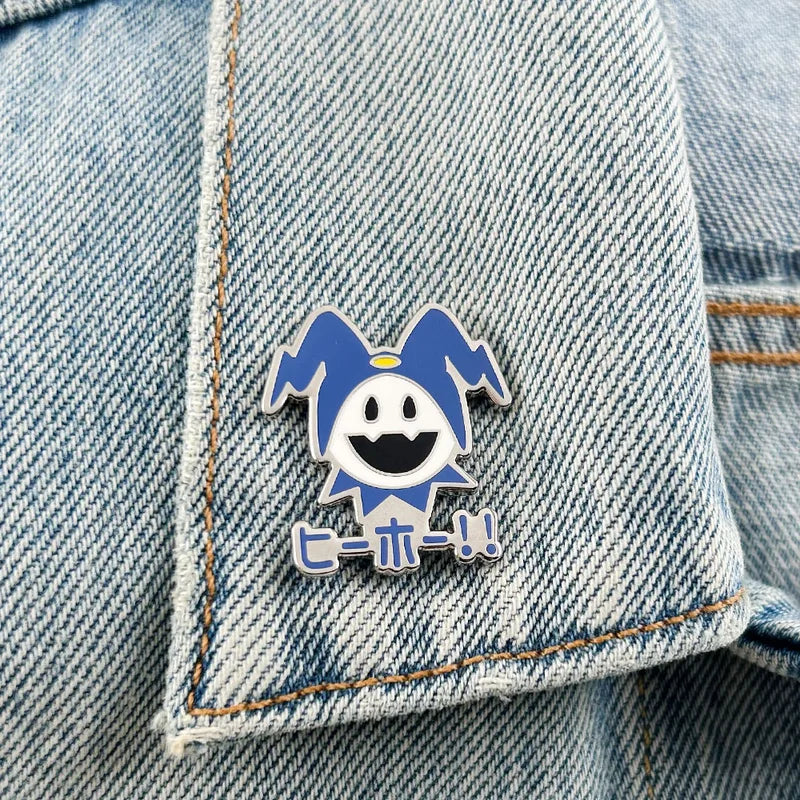 Cute RPG Devil Enamel Pin Badge Jewelry Gamer Fan Accessory