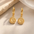 Stainless Steel Animal Dangle Earrings for Women - Gold Plated Butterfly & Dragonfly Jewelry