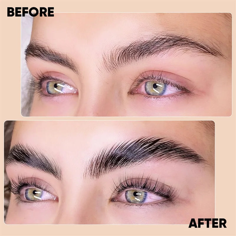 Lash Lift & Brow Tint Kit for Eyelash Perming and Eyebrow Dye - Long Lasting 5-8 Weeks